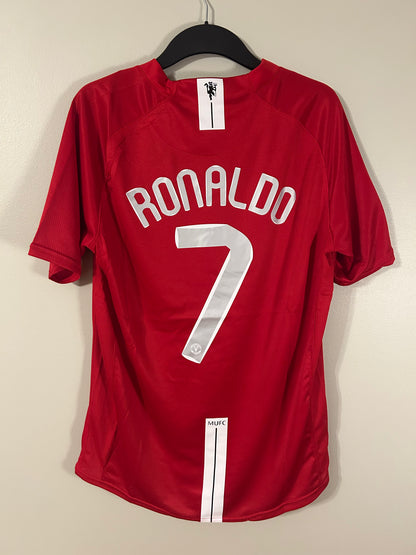 Manchester United 2007/08 Home Jersey – Ronaldo #7 – Nike