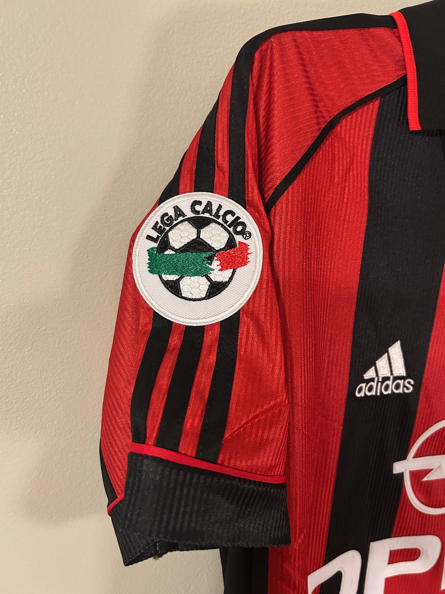 AC Milan 1998/99 Home Jersey – Maldini #3 – Adidas