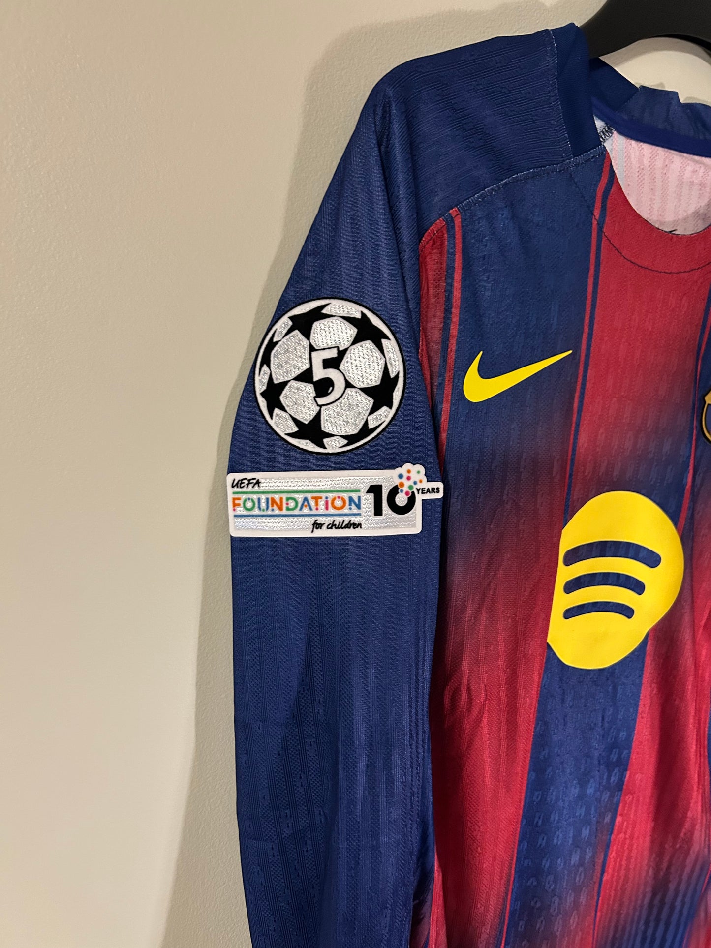 Barcelona 2025/26 Home Jersey – Yamal #10 – Nike