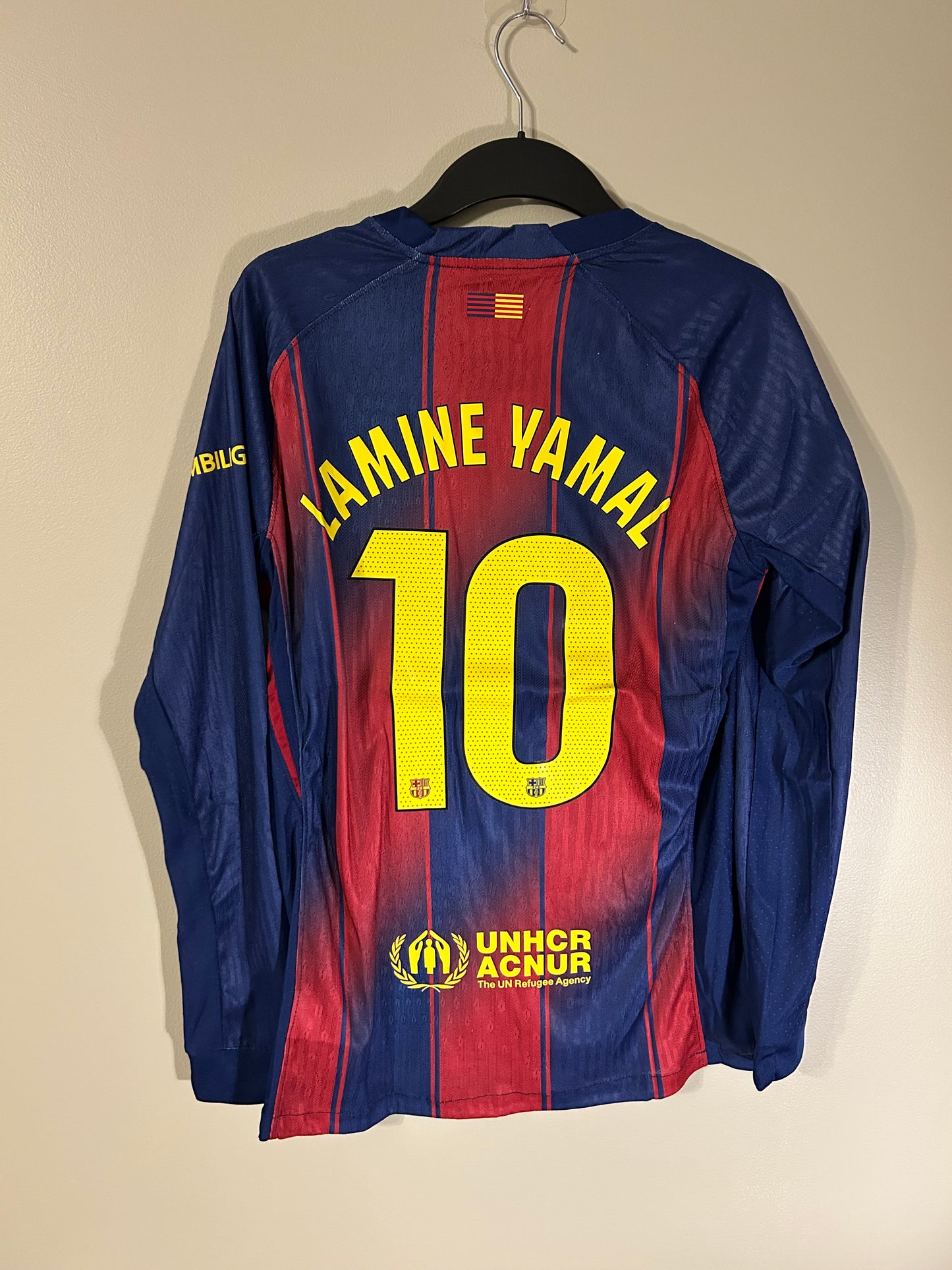 Barcelona 2025/26 Home Jersey – Yamal #10 – Nike