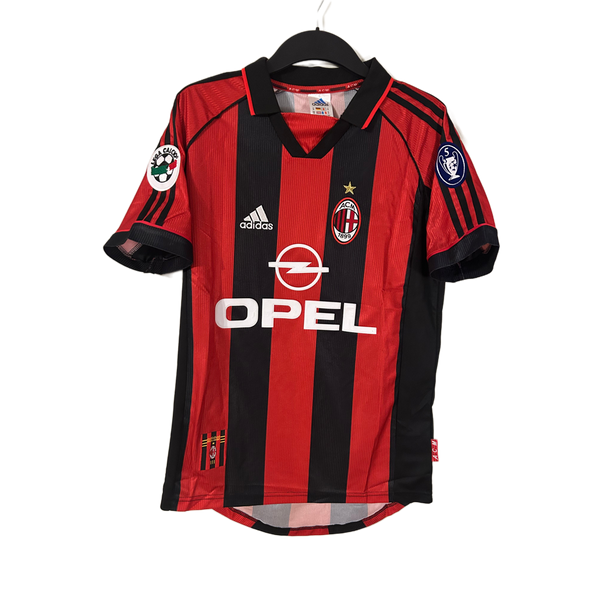 AC Milan 1998/99 Home Jersey – Maldini #3 – Adidas