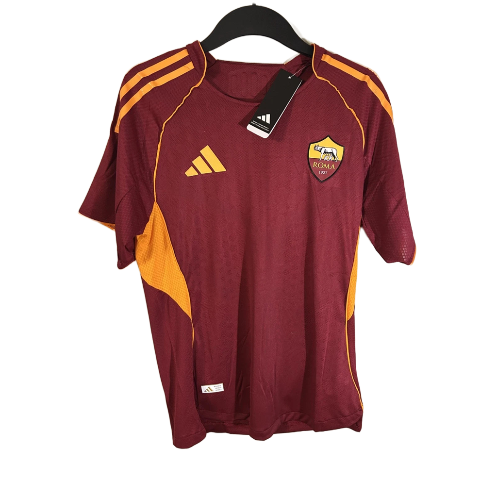 AS Roma 2025/26 Home Jersey – Adidas