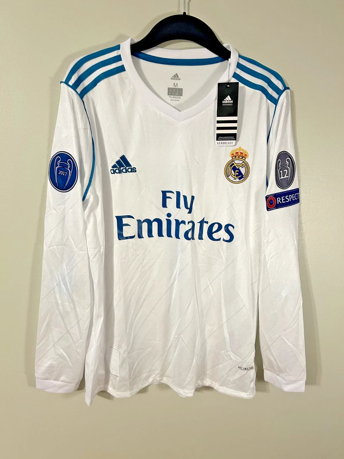 Real Madrid 2017/18 Home Jersey – Ronaldo #7 – Adidas