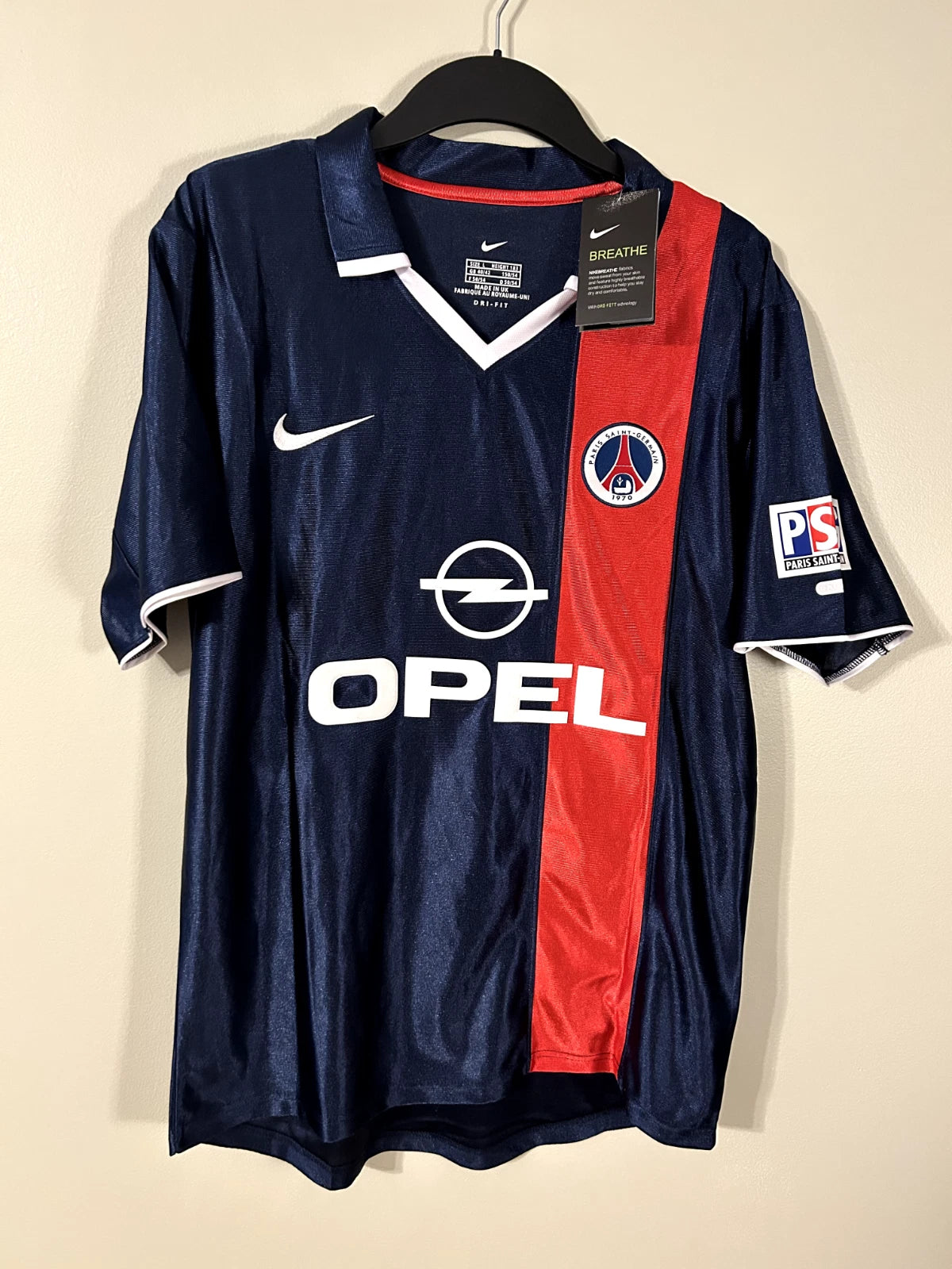 Paris Saint-Germain 2001/02 Home Jersey – Ronaldinho #21 – Nike