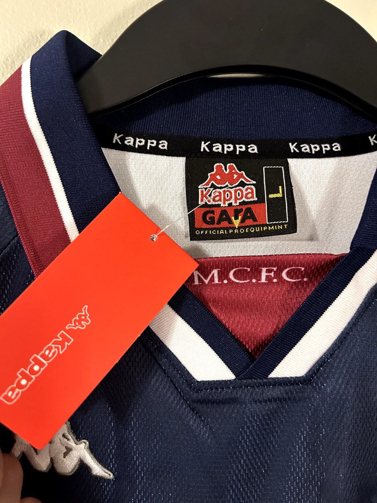 Manchester City 1997/98 Away Jersey – Kinkladze #10 – Kappa