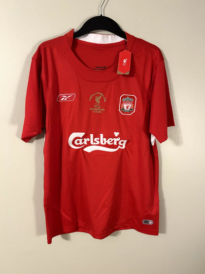Liverpool 2004/05 Home Jersey – Gerrard #8 – Reebok