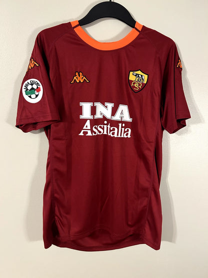 AS Roma 2000/01 Home Jersey – Totti #10 – Kappa