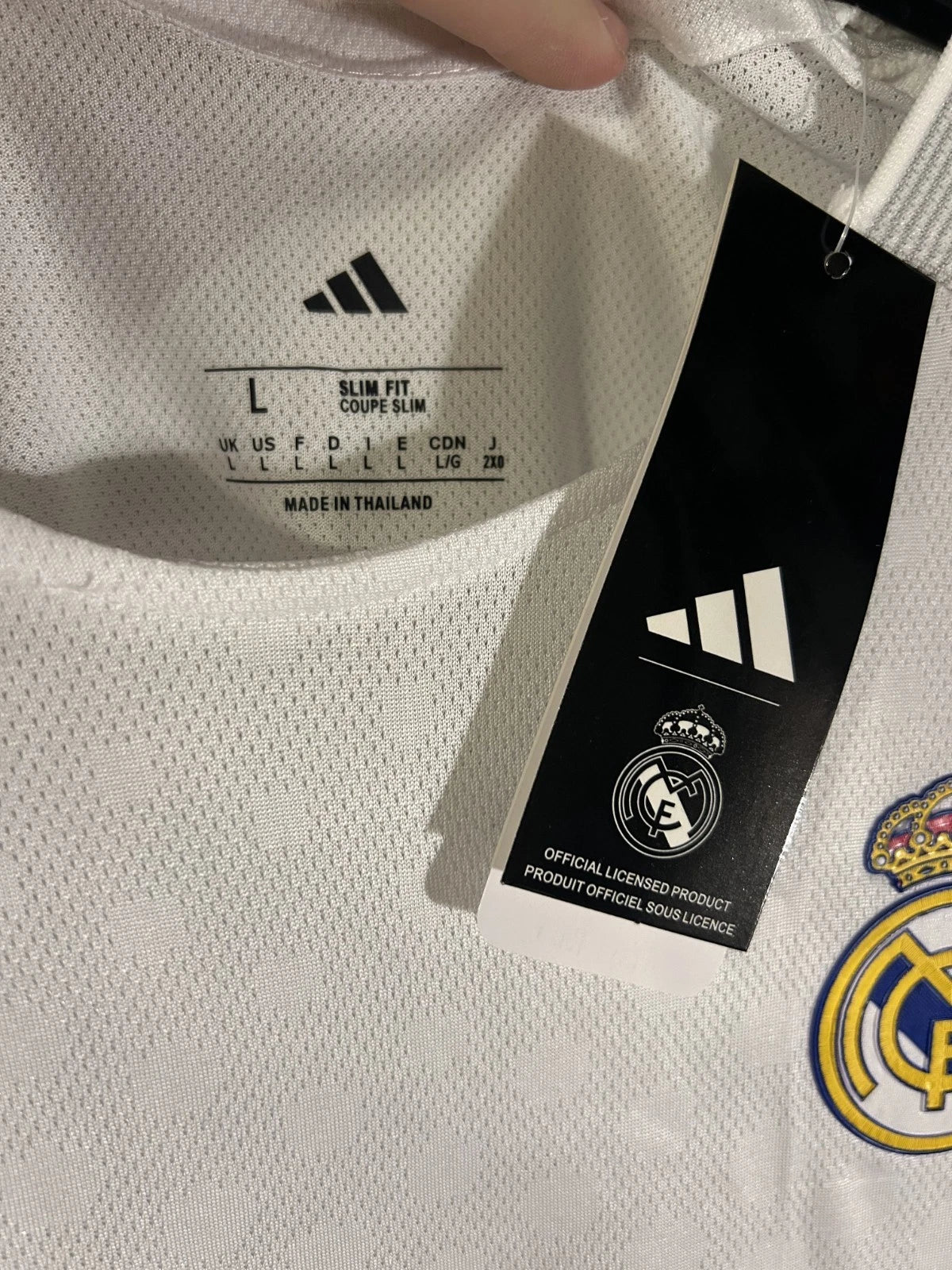 Real Madrid 2025/26 Home Jersey – Adidas