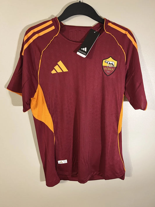 AS Roma 2025/26 Home Jersey – Adidas