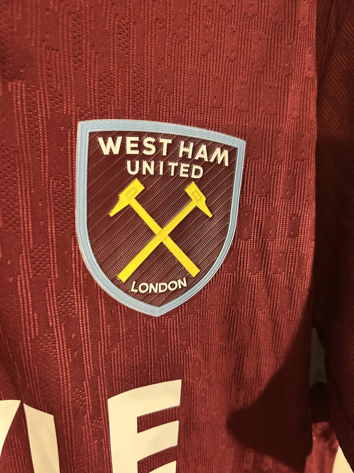 West Ham United 2025/26 Home Jersey – Umbro