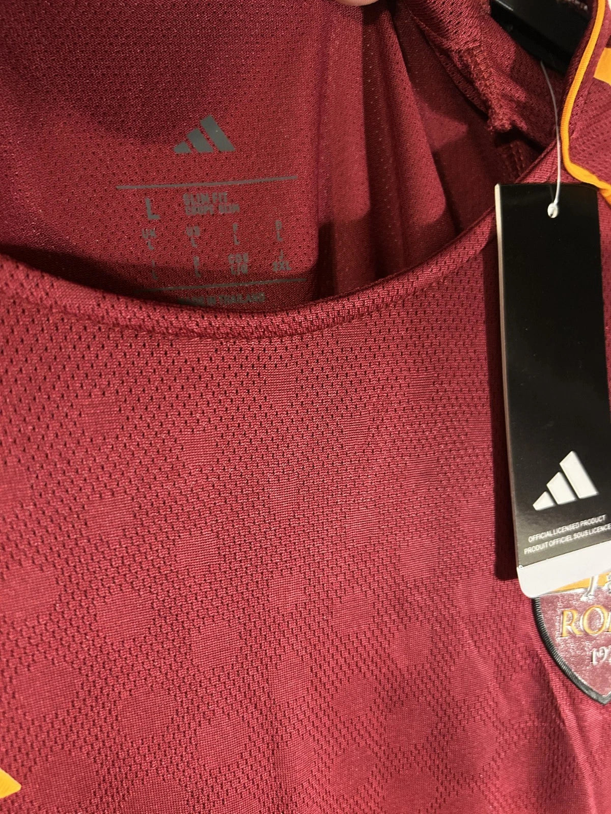 AS Roma 2025/26 Home Jersey – Adidas